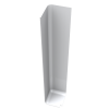 Angle extérieur 300mm PVC cellulaire blanc